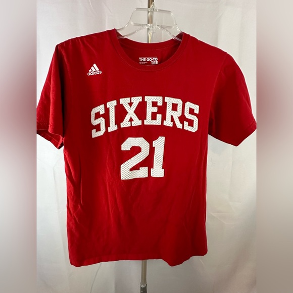 adidas Other - Philadelphia Seventy-Sixers NBA basketball 🏀 team shirt. Joel Embiid 21! Medium